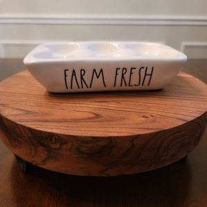 Rae Dunn Farm Fresh Egg Holder